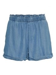Vero Moda Szorty materiałowe Harper 10283731 Niebieski Regular Fit. Niebieskie szorty Vero Moda, bez wzorów, z lyocellu. Za 89.99 zł.