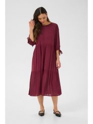 Cream Sukienka w kolorze bordowym rozmiar: 34. Czerwone sukienki Cream, bez wzorów, z wiskozy, bez kołnierzyka, bez ramiączek, maxi. Za 126.99 zł.