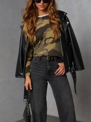 LA Angels Sweter w kolorze khaki rozmiar: M. Brązowe swetry LA Angels, m, bez wzorów, bez ramiączek. Za 130.99 zł.