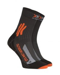 Skarpety trekkingowe X-Socks Trek Outdoor Low Cut 4.0. Szare skarpety X Socks, bez wzorów, z materiału. Za 60.00 zł.