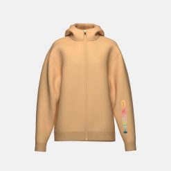 RALLY Damska Bluza z Kapturem na Zamek. Brązowe bluzy Head, bez wzorów, z dzianiny, z kapturem. Za 300.00 zł.