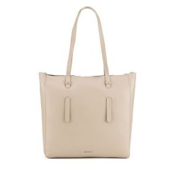 Torebka JENNY. Brązowe shopper Jenny, bez wzorów, bez dodatków. Za 149.99 zł.