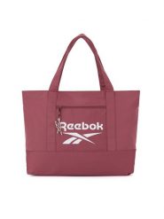 Reebok Torba RBK-038-CCC-05 Bordowy. Czerwone torebki klasyczne Reebok, bez wzorów, z materiału, bez dodatków. Za 119.99 zł.