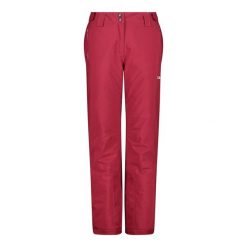 Spodnie damskie narciarskie CMP 39W1716. Czerwone spodnie narciarskie CMP, l, bez wzorów, z materiału, narciarskie. Za 339.99 zł.