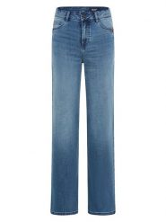 Camel Active Dżinsy - Straight fit - w kolorze niebieskim rozmiar: W30/L30. Niebieskie jeansy Camel Active, l, z aplikacjami, z podwyższonym stanem. Za 229.95 zł.