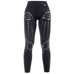 Legginsy Floky Legginsy Hyper Woman Damskie. Czarne legginsy FLOKY, l, z aplikacjami, z materiału, z podwyższonym stanem, długie. Za 563.00 zł.