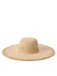 LAUREN RALPH LAUREN Kapelusz 454P14395001 Beżowy. Brązowe kapelusze Lauren Ralph Lauren, bez wzorów. Za 599.99 zł.