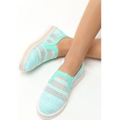 Miętowe Espadryle Teardrops. Espadryle Born2be. Za 39.99 zł.