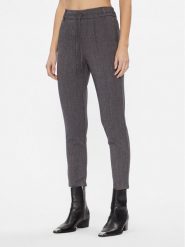 ONLY Spodnie materiałowe 15309862 Szary Regular Fit. Szare spodnie materiałowe Only, m, bez wzorów, z materiału. Za 99.99 zł.