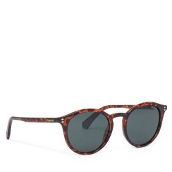 Okulary przeciwsłoneczne Polaroid. Brązowe okulary przeciwsłoneczne Polaroid, bez wzorów. Za 219.99 zł.