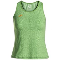 Tank top do biegania damski Joma R-Trail Nature. Zielone koszulki sportowe Joma, bez wzorów, bez ramiączek, do biegania. Za 99.99 zł.