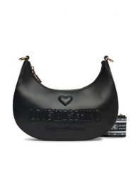 LOVE MOSCHINO Torebka JC4219PP0MKF0000 Czarny. Czarne listonoszki Love Moschino, bez wzorów, ze skóry, bez dodatków. Za 529.99 zł.