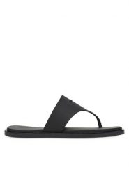 Calvin Klein Japonki Toepost Tpu Slide HW0HW02836 Czarny. Czarne klapki Calvin Klein, bez wzorów, z tworzywa sztucznego, bez obcasa. Za 279.99 zł.