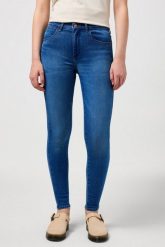 WRANGLER HIGH SKINNY DAMSKIE SPODNIE JEANSOWE JEANSY DŻINSY RUSTIC 112350940 W27H017957. Jeansy Wrangler, l, bez wzorów. Za 219.99 zł.