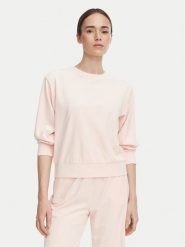 Guess Bluza O6BQ02 K5062 Różowy jasny Regular Fit. Czerwone bluzy sportowe Guess, m, z aplikacjami, z syntetyku, bez kaptura. Za 264.99 zł.