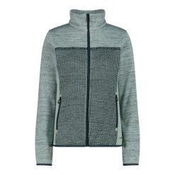 Techniczna polarowa bluza z zamkiem kobiet CMP. Niebieskie bluzy sportowe CMP, s, bez wzorów, z materiału, bez kaptura. Za 283.00 zł.