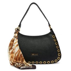 Torebka Just Cavalli. Czarne torebki klasyczne Just Cavalli, bez wzorów, bez dodatków. Za 759.99 zł.