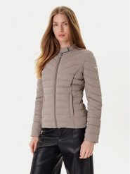 Guess Kurtka przejściowa W5YL13 WHDQ0 Beżowy Regular Fit. Brązowe kurtki Guess, xs, z aplikacjami, z syntetyku, bez kaptura. Za 699.99 zł.