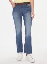Please Jeansy P2XSBQ2W7N Granatowy Straight Leg. Niebieskie jeansy Please, m, bez wzorów. Za 219.99 zł.