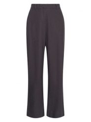 MOSS COPENHAGEN Spodnie w kolorze czarnym rozmiar: XL. Czarne spodnie materiałowe Moss Copenhagen, xl, bez wzorów, z materiału, z podwyższonym stanem. Za 158.95 zł.