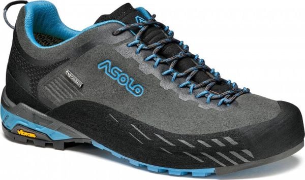 Buty trekkingowe Asolo Eldo Lth Gv Gore-Tex Niebieskie Kobieta. Niebieskie trekkingi Asolo, z gore-texu, trekkingowe. Za 776.50 zł.