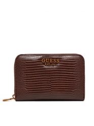 Guess Portfel SWKB95 06140 Brązowy. Brązowe portfele Guess, z aplikacjami, ze skóry. Za 189.99 zł.