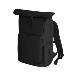 Plecak Qtech Charge Roll Up. Czarne plecaki QUADRA, bez wzorów. Za 209.99 zł.