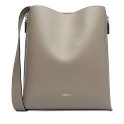 Torebka GINO ROSSI. Szare torebki klasyczne Gino Rossi, bez wzorów, bez dodatków. Za 349.99 zł.