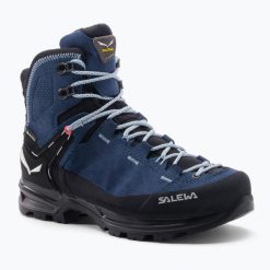 Buty trekkingowe damskie Salewa MTN Trainer 2 Mid GTX. Niebieskie trekkingi Salewa, z gore-texu, trekkingowe. Za 1,099.00 zł.