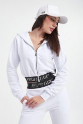 Bluza dresowa damska PHILIPP PLEIN. Bluzy Philipp Plein, s, bez wzorów, z dresówki, bez kaptura. W wyprzedaży za 2,183.35 zł.