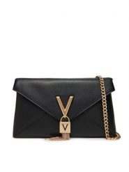 Valentino Torebka Stella VBS9AK17 Czarny. Czarne torebki klasyczne Valentino, bez wzorów, ze skóry, bez dodatków. Za 509.99 zł.