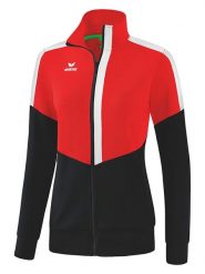 Erima Kurtka sportowa "Squad Worker" w kolorze czerwono-czarnym rozmiar: 36. Czarne kurtki sportowe Erima, bez wzorów, z materiału, bez kaptura, outdoorowe. Za 88.02 zł.