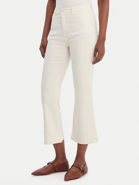 Marella Jeansy Ronco 2613131055 Écru Slim Fit. Białe jeansy Marella, bez wzorów. Za 406.99 zł.