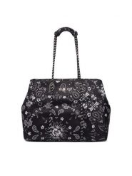 Roxy Torebka CBWEO-ROXY-M-002-09 Czarny. Czarne shopper Roxy, bez wzorów, z materiału, bez dodatków. Za 169.99 zł.