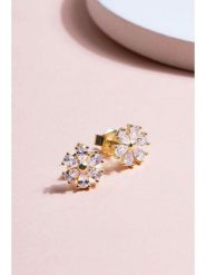 Heliophilia Pozłacane kolczyki-wkrętki z cyrkoniami rozmiar: onesize. Żółte kolczyki Heliophilia, z cyrkonią, pozłacane. Za 43.99 zł.