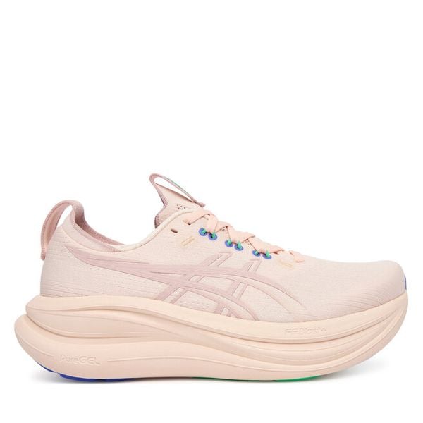 Buty do biegania Asics. Czerwone obuwie sportowe Asics, bez zapięcia, do biegania. Za 899.99 zł.