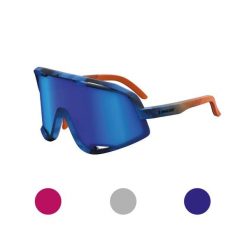 Okulary przeciwsłoneczne Limar Kosmos. Niebieskie okulary przeciwsłoneczne LIMAR, bez wzorów, sportowe. Za 461.20 zł.