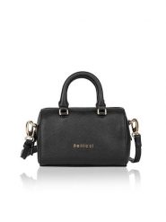 Bellicci Skórzana torebka "Cara" w kolorze czarnym - 18 x 14 x 7 cm rozmiar: onesize. Czarne torby na ramię Bellicci, bez wzorów, z materiału, przez ramię, bez dodatków. Za 173.99 zł.