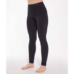 Spodnie damskie motocyklowe Brubeck COOLER. Czarne bielizna sportowa Brubeck, bez wzorów, z elastanu. Za 172.00 zł.