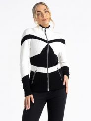 Dare 2b Kardigan "Rocker" w kolorze biało-czarnym rozmiar: S. Białe kardigany Dare 2b, s, bez wzorów, prążkowane. Za 191.42 zł.