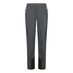 Spodnie turystyczne dla kobiet Regatta Mountain III. Niebieskie spodnie sportowe Regatta, na lato, s, bez wzorów, trekkingowe. Za 129.99 zł.