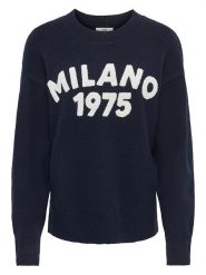 JDY Sweter w kolorze granatowym rozmiar: M. Niebieskie swetry JDY, m, bez wzorów, bez ramiączek. Za 134.95 zł.