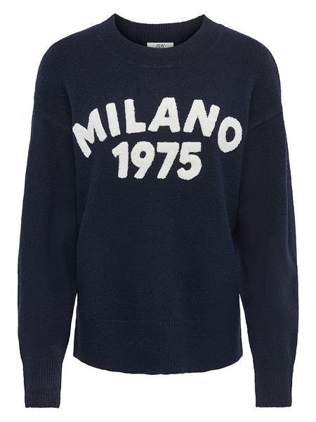 JDY Sweter w kolorze granatowym rozmiar: M. Niebieskie swetry JDY, m, bez wzorów, bez ramiączek. Za 134.95 zł.