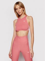 Adidas Biustonosz sportowy Fakten Bra GN4383 Różowy. Czerwone bielizna sportowa Adidas, bez wzorów, z bawełny. Za 59.99 zł.