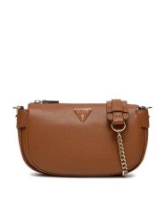 Guess Torebka HWBG95 19170 Brązowy. Brązowe listonoszki Guess, z aplikacjami, ze skóry, bez dodatków. Za 299.99 zł.