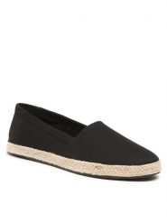 DeeZee Espadryle WSS20375-35 Czarny. Czarne espadryle DeeZee, bez wzorów, z materiału, bez obcasa, bez zapięcia. Za 79.99 zł.