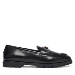 Lordsy PINKO. Czarne lordsy Pinko, bez wzorów, bez obcasa, bez zapięcia. Za 1,479.00 zł.