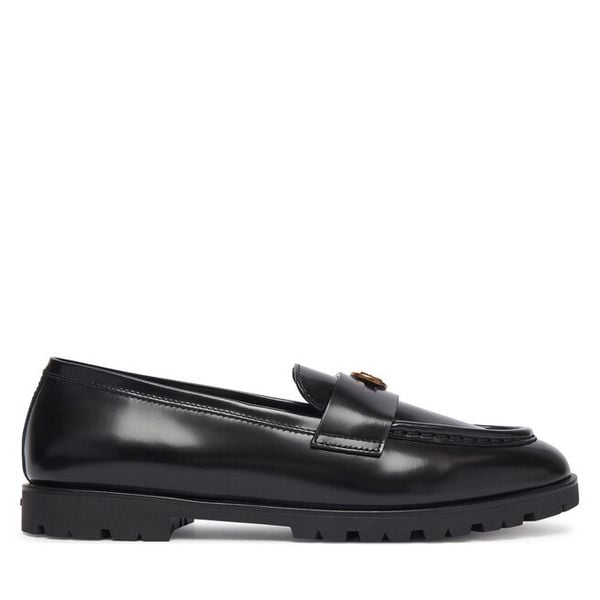 Lordsy PINKO. Czarne lordsy Pinko, bez wzorów, bez obcasa, bez zapięcia. Za 1,479.00 zł.