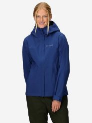 Marmot Kurtka funkcyjna "PreCip Eco Pro" w kolorze granatowym rozmiar: M. Niebieskie kurtki sportowe Marmot, m, bez wzorów, bez kaptura, outdoorowe. Za 373.35 zł.