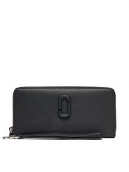 Marc Jacobs Duży Portfel Damski 2P4SMP013S02 Czarny. Czarne portfele Marc Jacobs, bez wzorów, ze skóry. Za 999.99 zł.